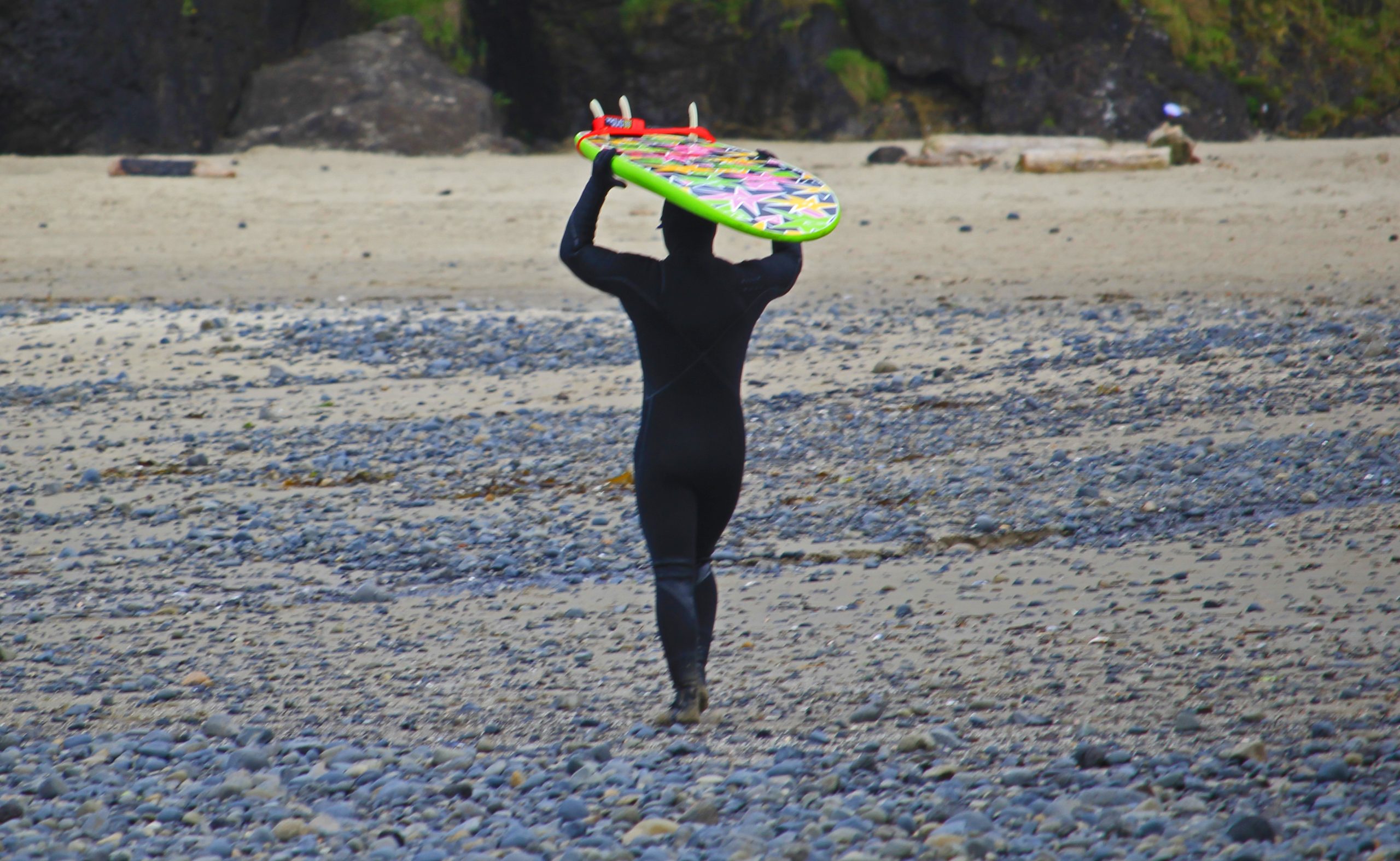 Lone Surfer…