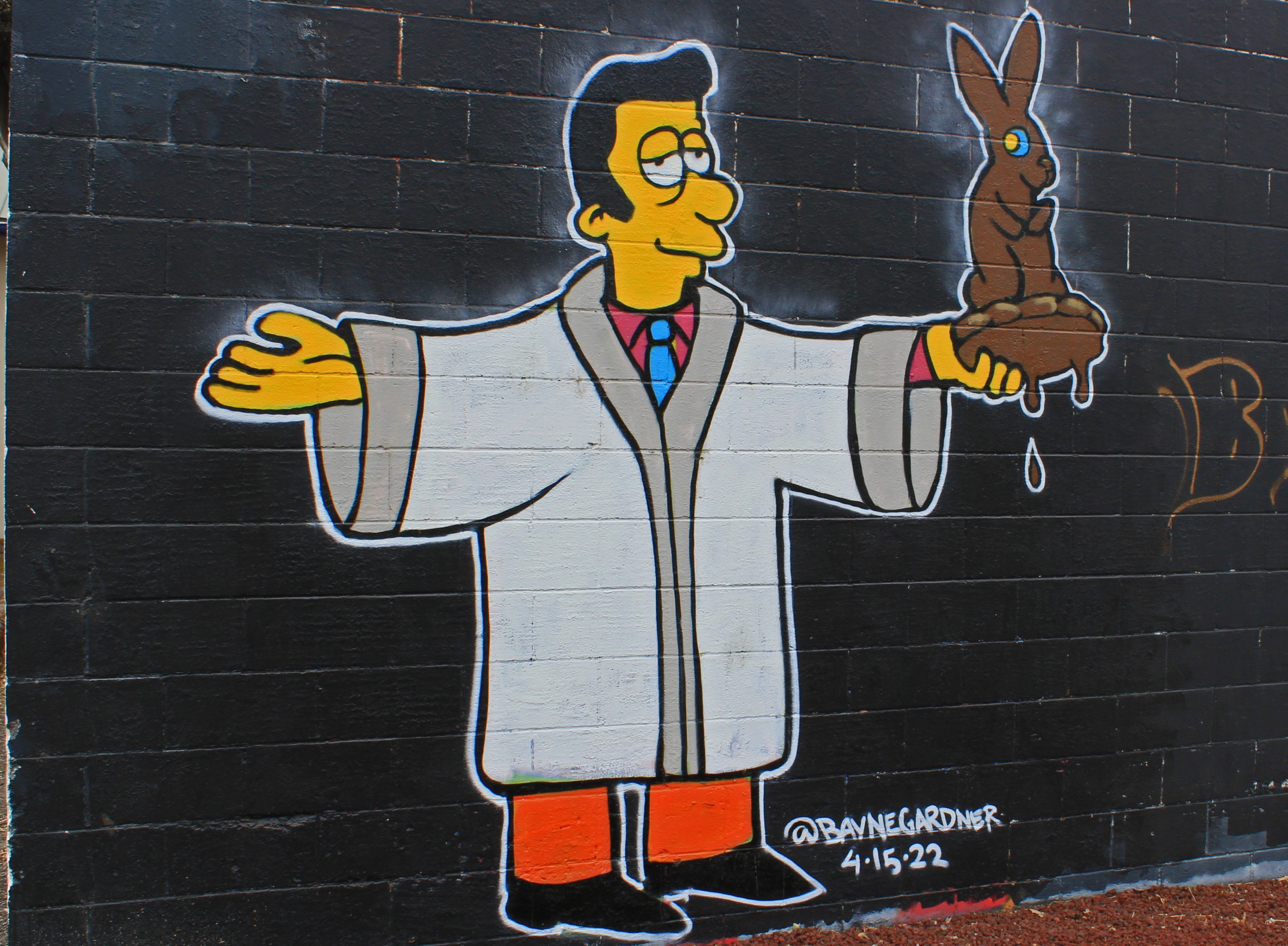 Murals….The Simpsons!!